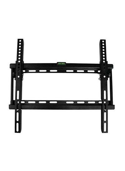 Buy Single Desk TV Stand with Clamp Black in Saudi Arabia