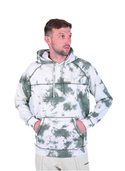 Buy TIE DYE RAGLAN SLEEVE HOODIE in Egypt