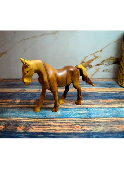 Buy Horse toys or for decoration Natural carving Handmade in Egypt