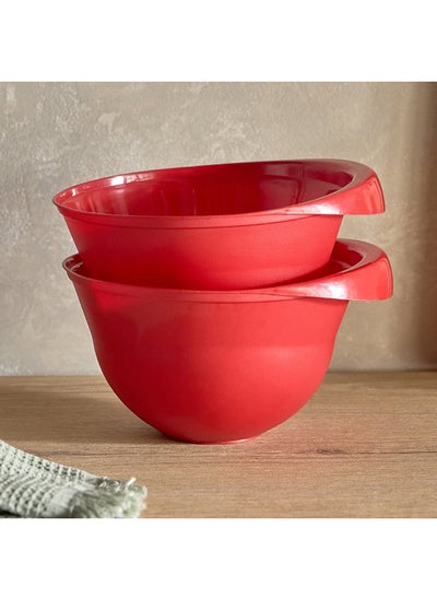 Buy Peroni 2-Piece Mixing Bowl Set with Grip 3 L in UAE