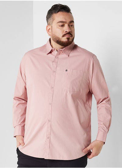 اشتري Plus Size Cotton Casual Shirt في الامارات