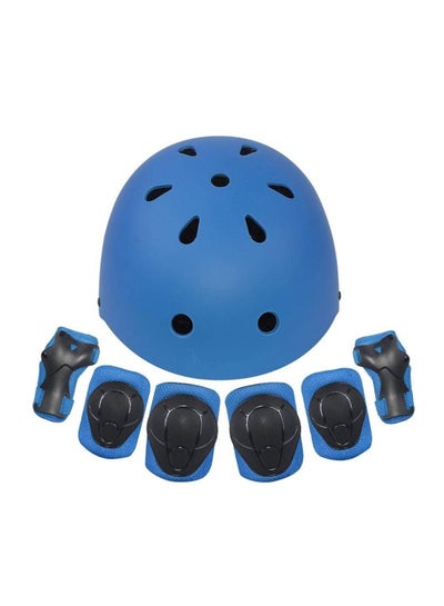 Buy Children's protective equipment sports safety equipment adjustable helmet roller skate belt protector in UAE