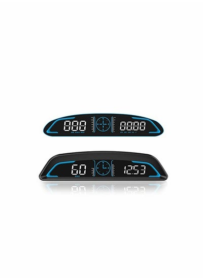 Buy Digital GPS Speedometer Universal Heads Up Display for Car 5.5 inch Large LCD Display HUD with MPH Speed Fatigued Driving Alert Overspeed Alarm Trip Meter for All Vehicle in Saudi Arabia