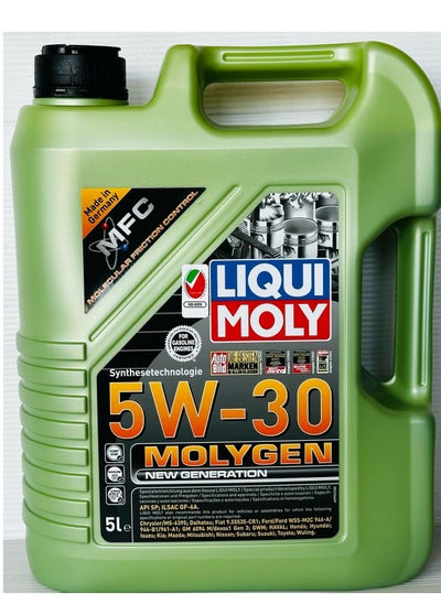 اشتري Molygen 5W30 New Generation Engine Oil 5Ltr في الامارات