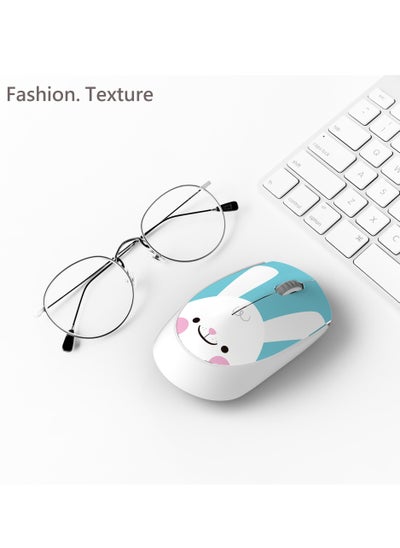 Buy Mini desktop notebook creative cartoon wireless mouse in Saudi Arabia