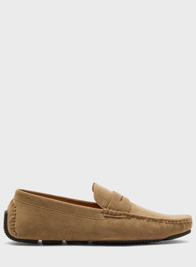 Buy Faux Suede Loafers in UAE