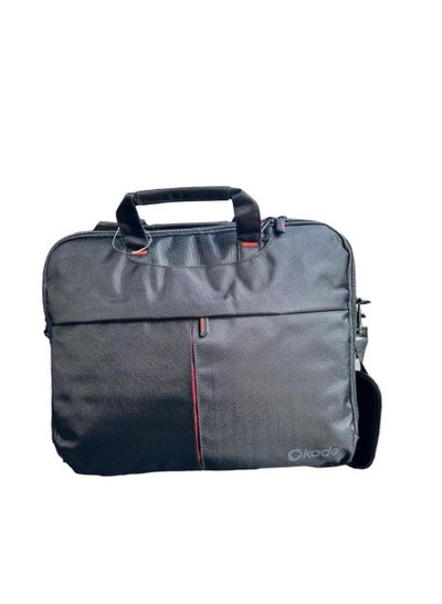 Buy Okade T01 Synthetic Fibers Hand&Shoulder Laptop Bag For Unisex- Size: 30*39*6cm Black in Egypt