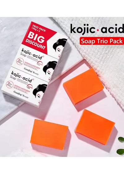 Buy Whitening Kojic Acid Soap 100 g * 3 in UAE