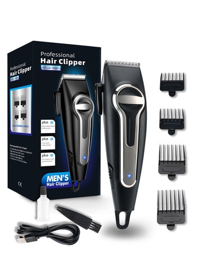 Buy Cordless Electric Hair Clipper, High-Performance Home Haircut & Grooming Kit & Trimmers for Mens with Different Cutting Lenght in Saudi Arabia