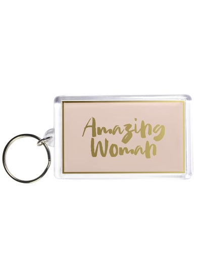 Buy Amazing Woman Acrylic Key Chain in UAE