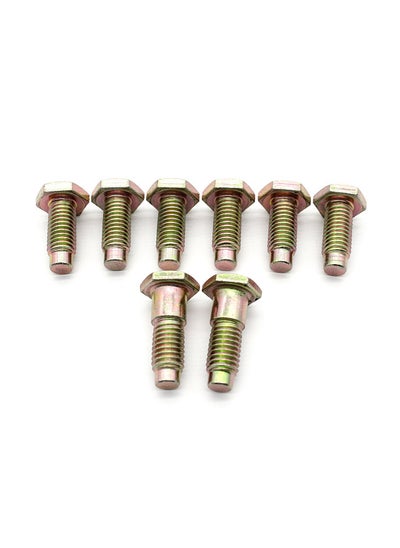 Buy Seat Belt Floor Pan Mounting Attachment Bolts Bow Tie Head Marking Hardtop Replacement for Chevy 1964-1981 (8 Pieces) in UAE