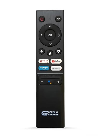 Buy Remote control for GENERAL SUPREMME LCD LED Smart TV, black, (does not support voice search) in Saudi Arabia