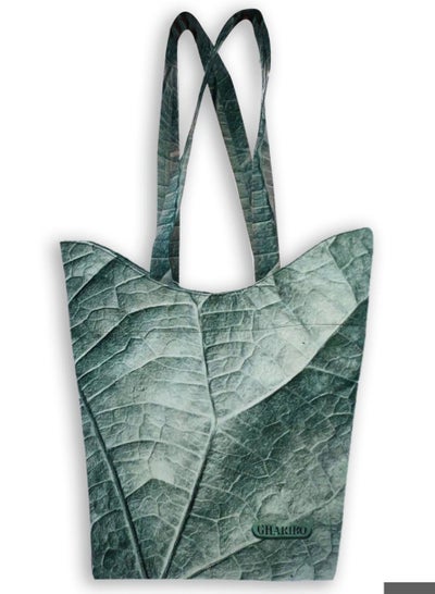 Buy Tree Leaves Casual Printed Satin Tote Bag in Egypt