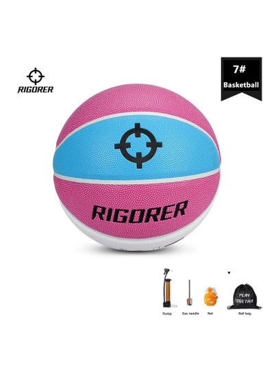 Buy Anti-Slip And Wear Resistant PU For Indoor Outdoor Competition Training Baskball Ball Size 7 in UAE