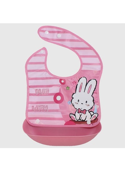 Buy Bunny Bib With Silicone Pocket in Egypt