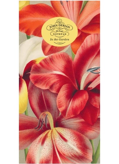 Buy John Derian Paper Goods: In the Garden 80-Page Notepad in UAE