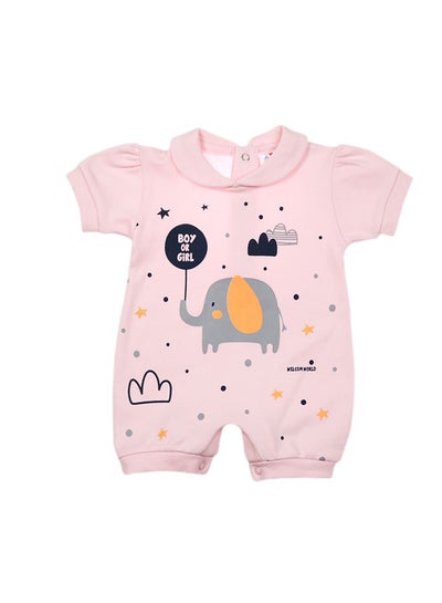 Buy Baby Girl Playsuit The elephant Print in Egypt