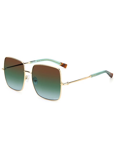 اشتري Women's UV Protection Square Sunglasses - Mis 0096/S Gold 58 - Lens Size 58 Mm في السعودية