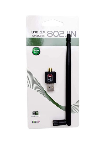 Buy Mini Usb Wifi Wireless Lan Adapter With Antenna 600mbps in Egypt