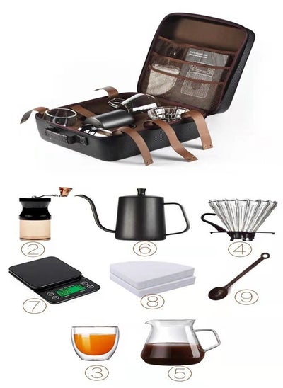 اشتري New Household Coffee Making Accessories Set Box في الامارات