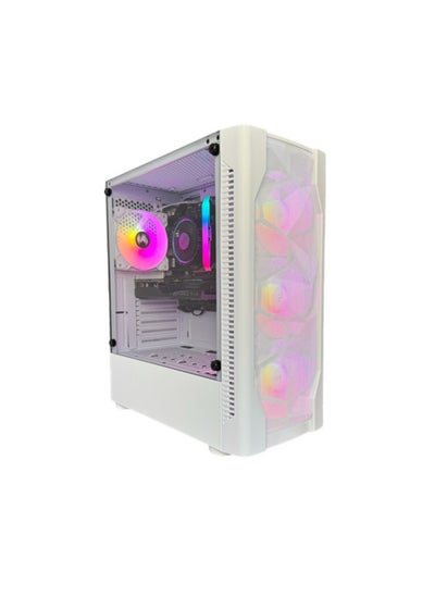 Buy MI Excite Gaming PC ECO Core i5 12400F CPU RTX 4060 GPU DDR4 H610 MB DDR4 16GB RAM 1000GB SSD M.2  600w PSU  White in Saudi Arabia