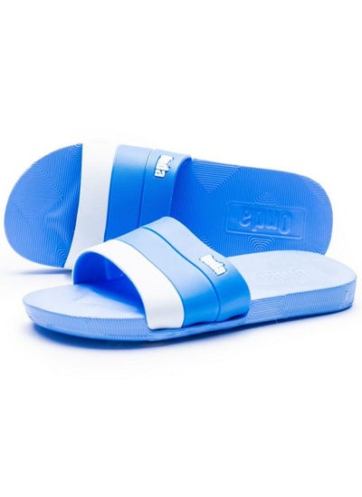 اشتري Onda Luanda blue Slide slipper for women في السعودية