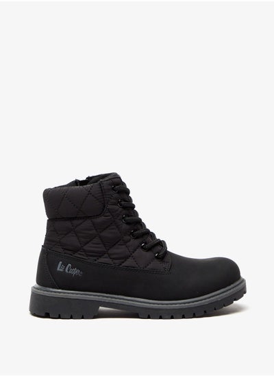 اشتري Boys' High Cut Boots with Zip Closure في الامارات