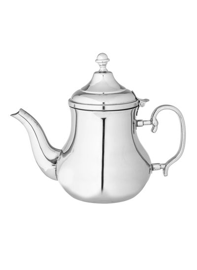 Buy Moroccan Stainless Steel Tea Pot 1 Litter in Saudi Arabia