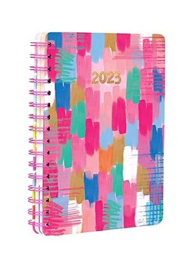 اشتري Doodle Happiness Colour Strokes A5 Wiro Bound Planner في الامارات