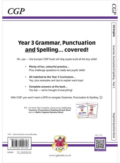 KS2 English Year 3 Grammar, Punctuation & Spelling Targeted Question ...