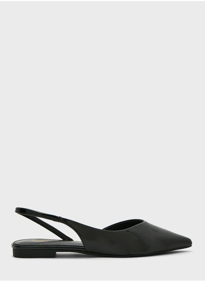 Buy Pointed Slingback Flat Shoe in UAE