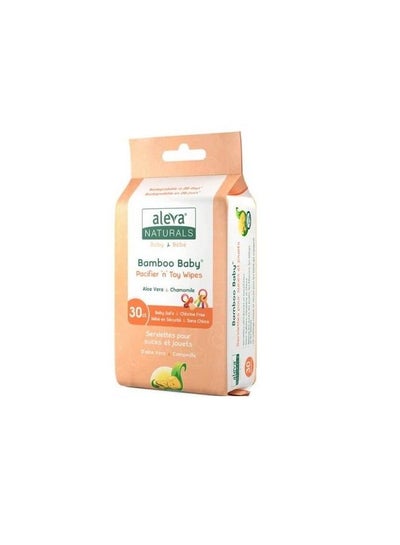 Buy Bamboo Baby Pacifier For Toy Wipes Naturalorganic Ingredients With Lemon Oil Safely Cleans Bottles Nipples Cups Extra Strong And Ultra Soft (1 Pack 30 Sheets) in Saudi Arabia