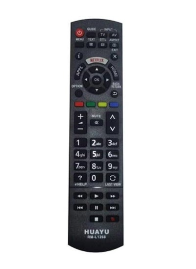 اشتري Replacement Remote Control For Panasonic Netflix TV Black في السعودية