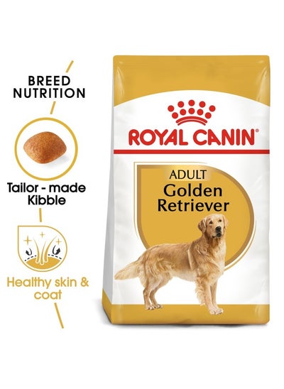 Buy Breed Health Nutrition Golden Retriever Adult 12 KG in UAE