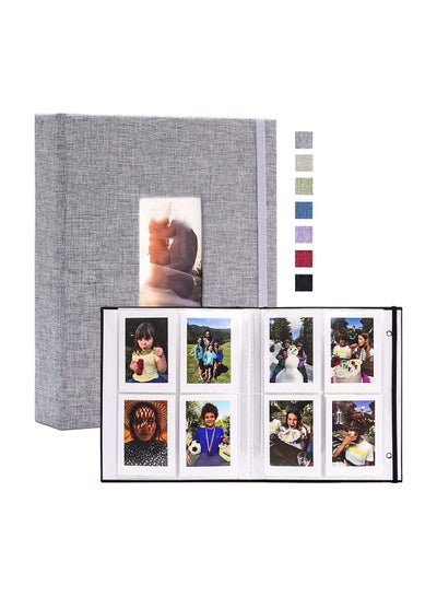 اشتري Mini for Polaroid Photo Album Book 208 Pocket Pictures Fujifilm Instax 7s 8 9 11 25 26 40 50s 90 Evo Z2300 Instant Camera Snap في الامارات