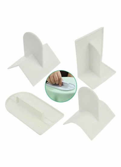 Buy 4pcs Fondant Icing Smoother Polisher for Cake Decoration Sugarcraft Scraper Paddle Tool in Saudi Arabia