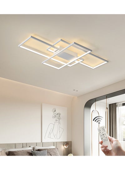 Dimmable LED Ceiling Light With Remote Control Modern Recessed