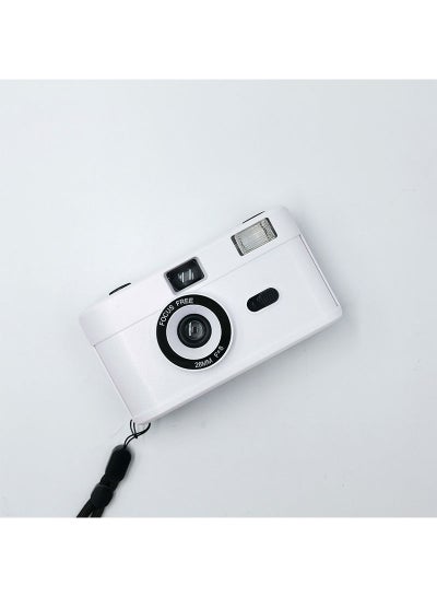 35MM Film Camera Reusable Film Retro Film Instant Camera White price in ...