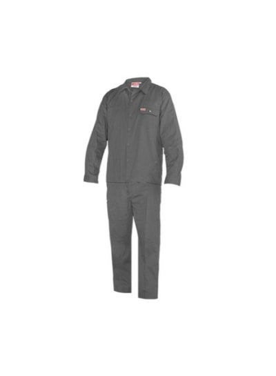 اشتري Comfortable Safety Coverall Work Suit Grey في الامارات