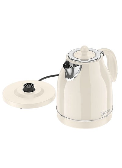 Buy Hoco 1.7L Retro Electric Kettle white(HE10) in UAE