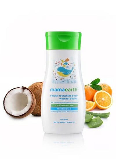 Buy Mamaearth Deeply Nourishing Body Wash for Babies 200 ml in UAE