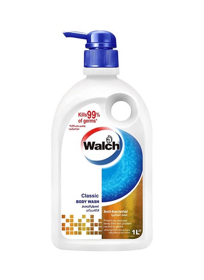 Buy Anti-bacterial Body Wash, German Formula, 99.9% Anti Bacterial, Classic Fragrance, 1L in UAE