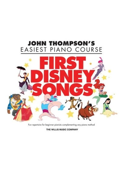 Buy John Thompson's Piano Course First Disney Songs in UAE