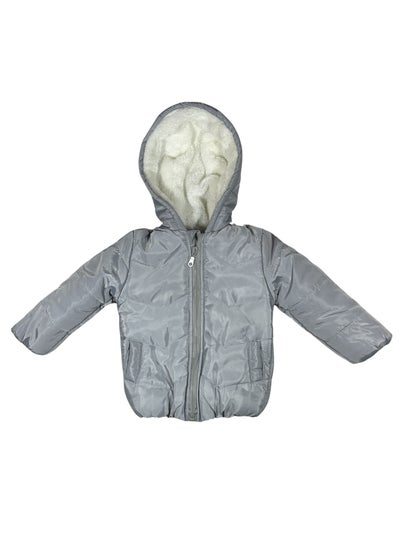 Buy Waterproof Fleece Lined Grey Jacket in Egypt
