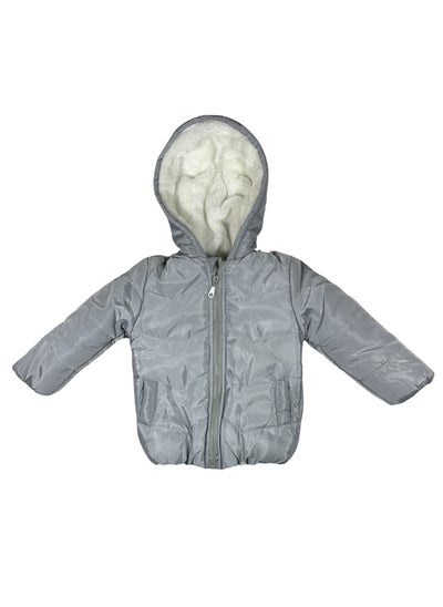 Buy Waterproof Fleece Lined Grey Jacket in Egypt