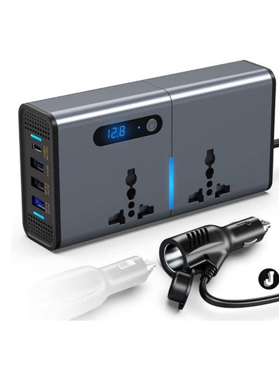 اشتري "New Efficient 200W Car Inverter – Multi-Port Charger for Cars, SUVs, and Trucks" في الامارات