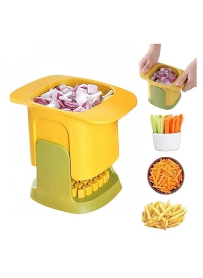 Buy Potato Cutter Yellow in Saudi Arabia