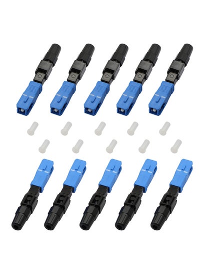 اشتري FTTH SC/ UPC (APC)-C Fiber Quick Connector, Optic Fast Connector Adapter for ODF CATV (10PCS) في السعودية