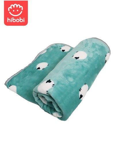 Buy Printed Soft Flannel Blanket Microfiber Super Soft Warm Plush Cozy Lightweight Baby Blanket 70*100cm in Saudi Arabia