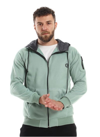 Buy Mens Plain Hoodie With Zippper in Egypt